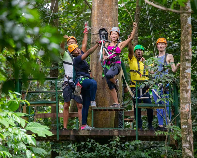 Castries, St. Lucia - Adrenaline Zipline - What happens before the first zipline