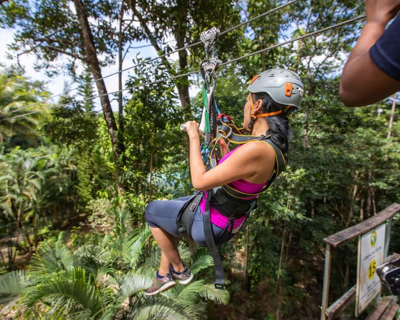 Castries, St. Lucia - Adrenaline Zipline - My take on the $58 experience