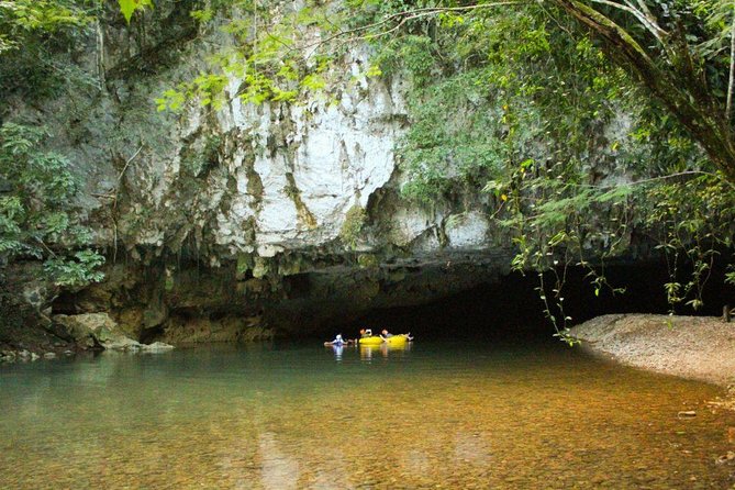 Cave Tubing & Zipline Adventure with Lunch - Hiking to the cave entrance