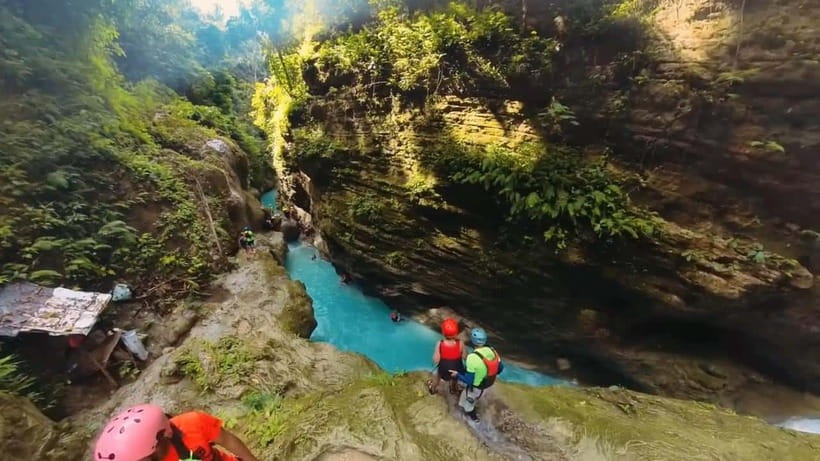 Cebu: Kawasan Falls Canyoneering Tour with Ziplining & Lunch - Three and a half hours through water and rock