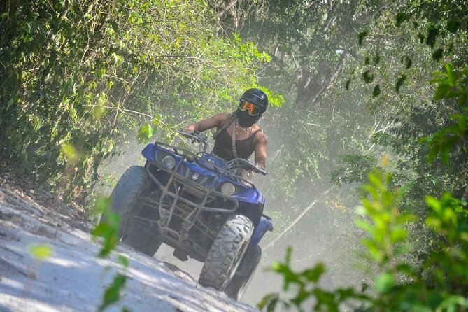 Cenotes, Caves, Ziplines and ATV Fun Tulum Adventure Tour - One hour at Cenote Nohoch
