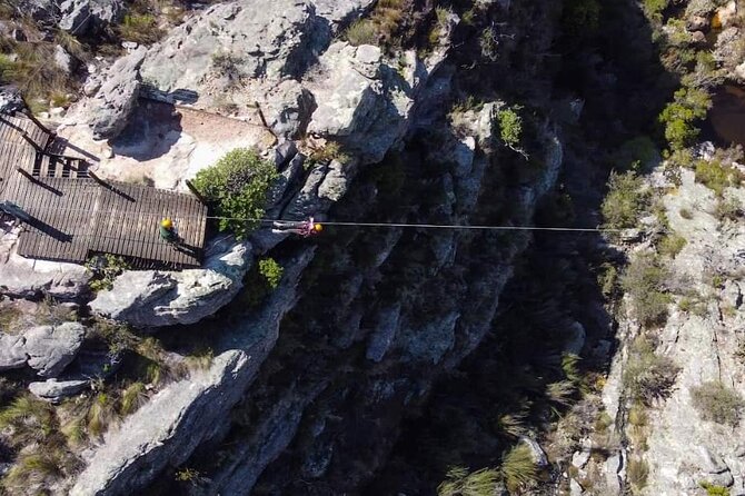 Ceres Zipline Tour - The slides build a proper mountain outing