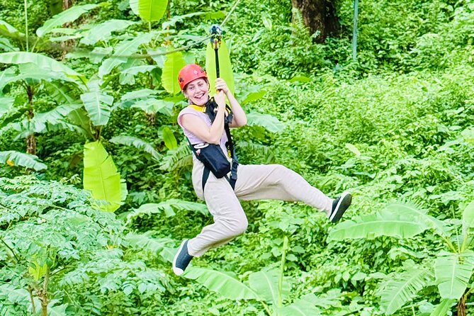 Chiang Mai 3 in 1 Zipline, Elephants and Sticky Waterfall - Climbing Bua Thong Sticky Waterfall