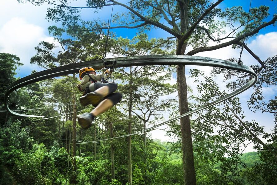 Chiang Mai: Jungle Flight Zip Line Roller Coaster - Getting fitted and learning the ropes