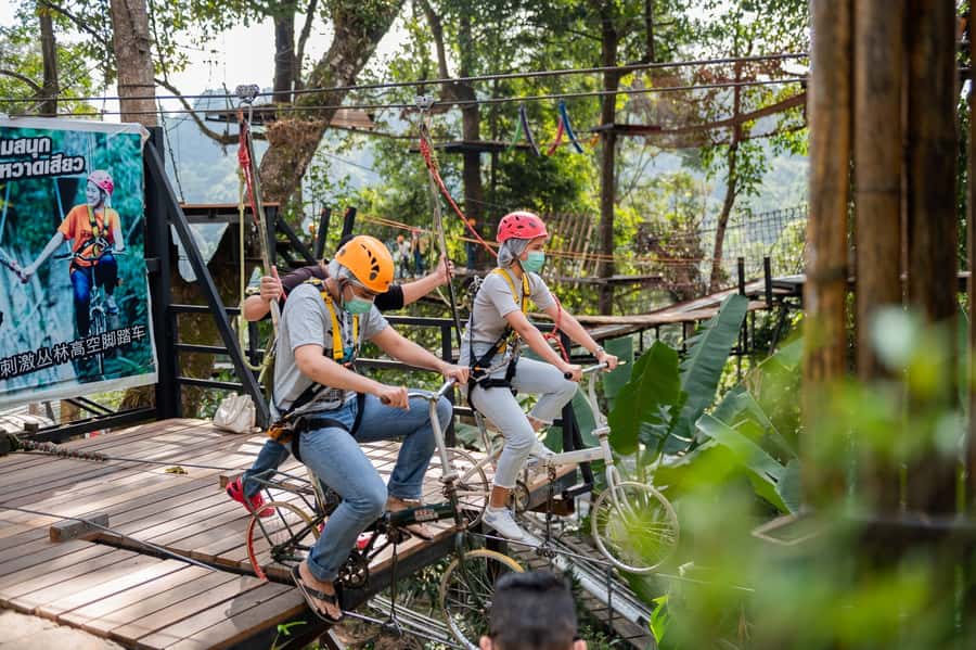 Chiang Mai: Pongyang Jungle Coaster and Zip Line Tour - Safety and comfort in the trees