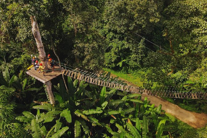Chiang Mai Sky Hawk Zipline Adventure in the Jungle Canopy - Flying through Chiang Mai’s high forest