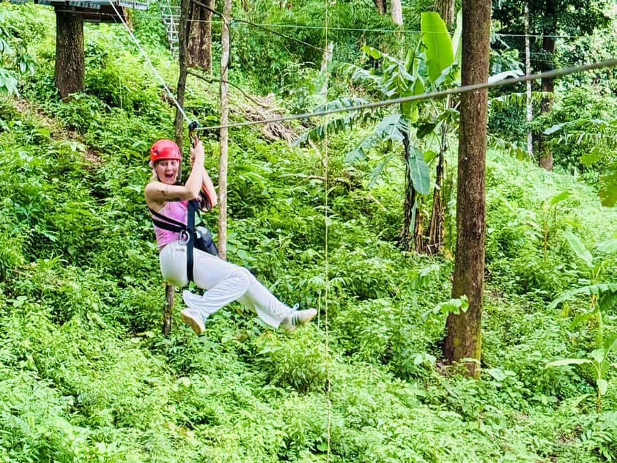 Chiang Mai: Sticky Waterfall and Zipline Adventure Day Trip - The Mae Taeng zipline course: 39 platforms and 24 runs