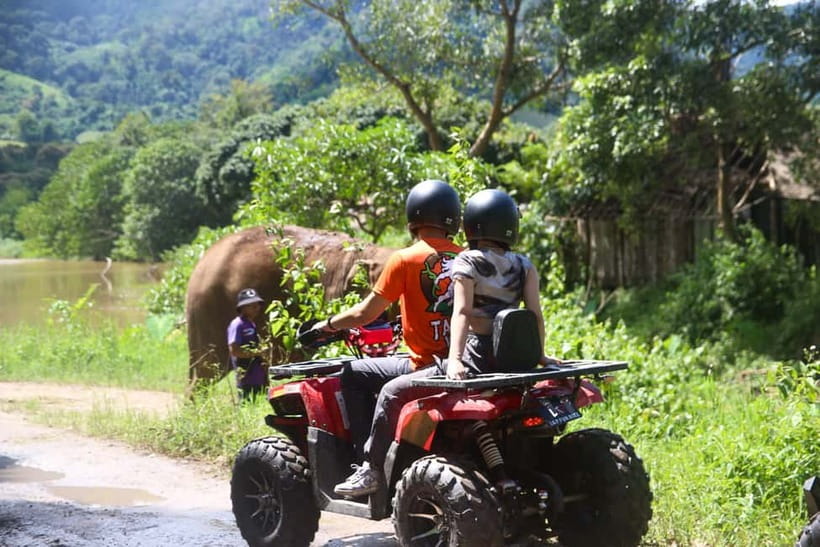 Chiang Mai: Tarzan ATV Ride Optional Zipline & Elephant Tour - Three adventure styles from one Chiang Mai base