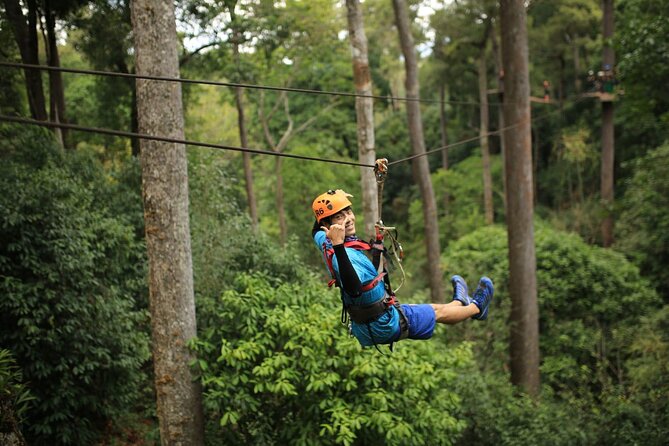 Chiang Mai Zip Line Experience - Fourteen ziplines through the trees