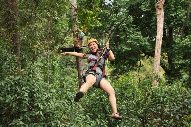 Chiang Mai Zip Line Experience - Abseils and six staircases add variety