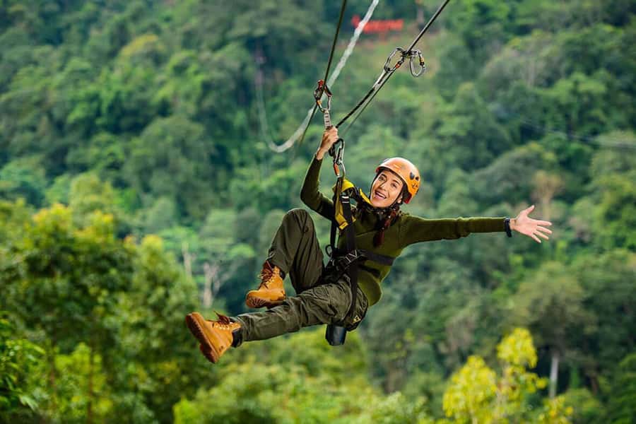 Chiang Mai: Zipline Adventure at Skyline Jungle Luge - Flying above Chiang Mai’s northern forest