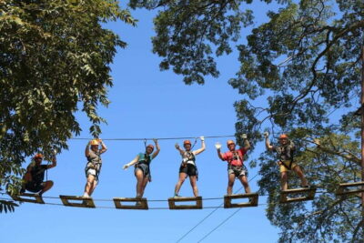 Zipline & High Rope Park with Lunch & Transfer