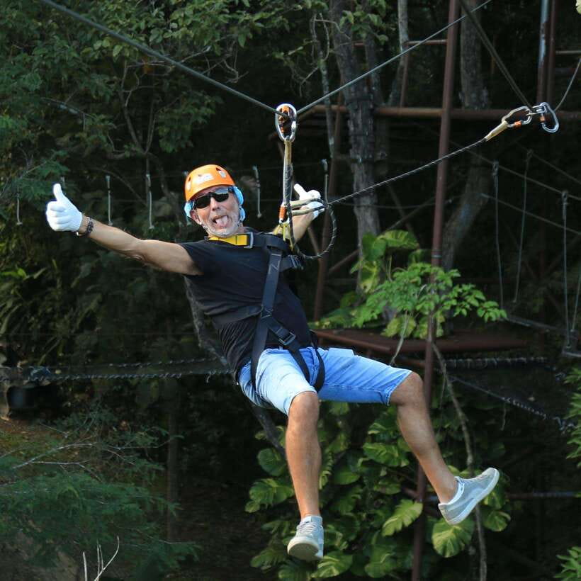Chiang Mai: Zipline & High Rope Park with Lunch & Transfer - Who should choose the short zipline option?