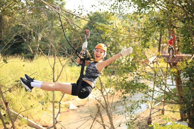 Chiang Mai: Zipline & High Rope without Lunch & Transfer - What the Phoenix Adventure Park experience is like