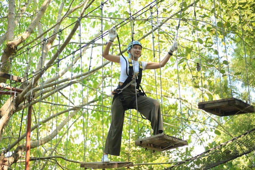 Chiang Mai: Zipline & High Rope without Lunch & Transfer - Is $22 good value?