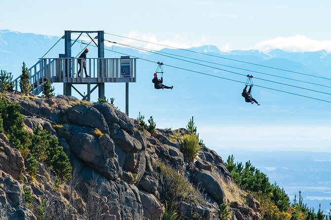 Christchurch Zipline Tour - Four ziplines that build your confidence