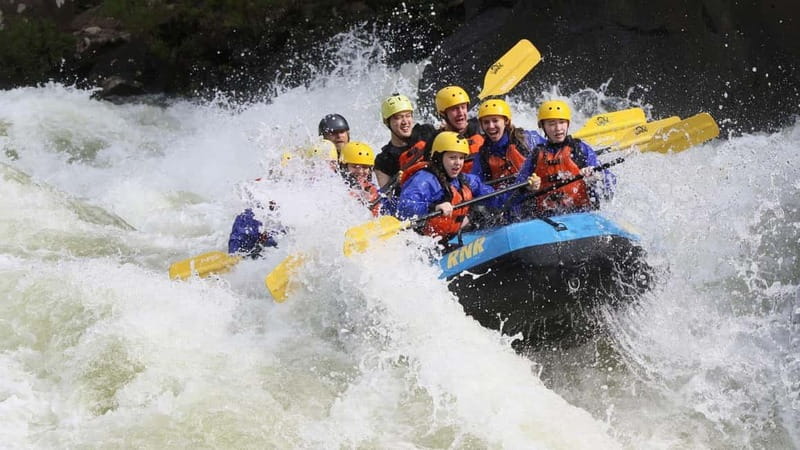 City of Side: Rafting, Jeep, Quad, Zipline + Tazi Canyon - Getting ready with a helmet and life jacket
