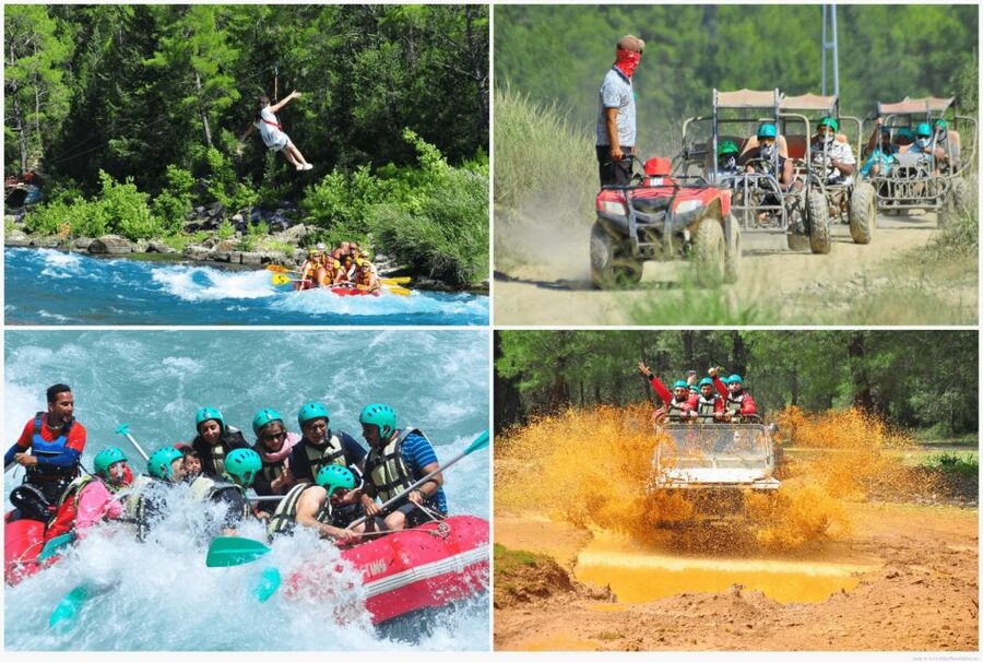 City of Side: Rafting, Zipline, Jeep, Buggy and Quad Combo - What to pack for a less stressful day
