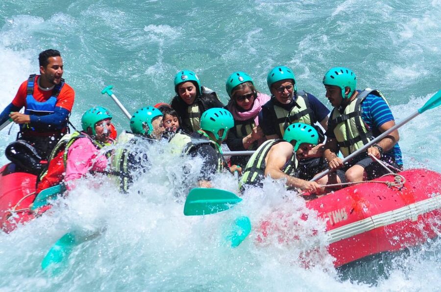 City of Side: Rafting, Zipline, Jeep, Buggy and Quad Combo - Rafting the 14-kilometer river course