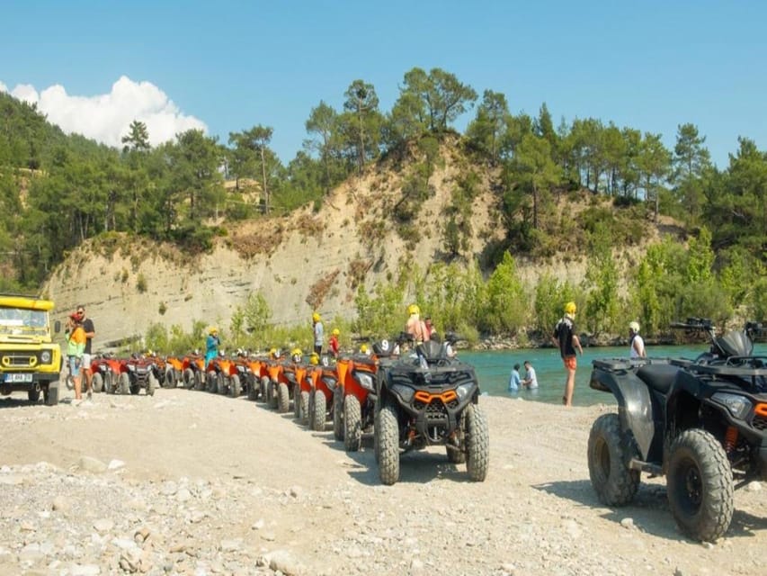 City of Side: Rafting, Zipline, Quad & Jeep (Buggy Optional) - The zipline adds a short burst of height