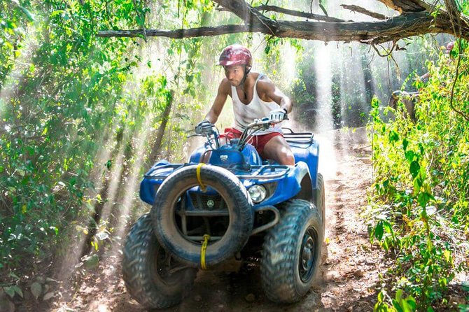 Coba Adventure: ATV, Rappel, Ziplines, Cenote, Archeological Zone Tour - Starting from Súper Akí Tulum