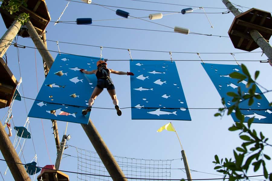 Cocoa Beach: Aerial Adventure Park Ticket - What the Obstacles Feel Like