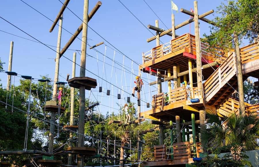 Cocoa Beach: Aerial Adventure Park Ticket - The Green Courses Build Your Confidence