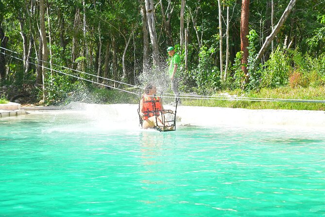 Combo-Adventure: ATV, Ziplines, Rappel and Cenote with Lunch - A four-hour mix of action and Mayan culture