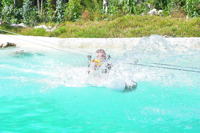 Combo-Adventure: ATV, Ziplines, Rappel and Cenote with Lunch - Cenote Caverna and the bats overhead