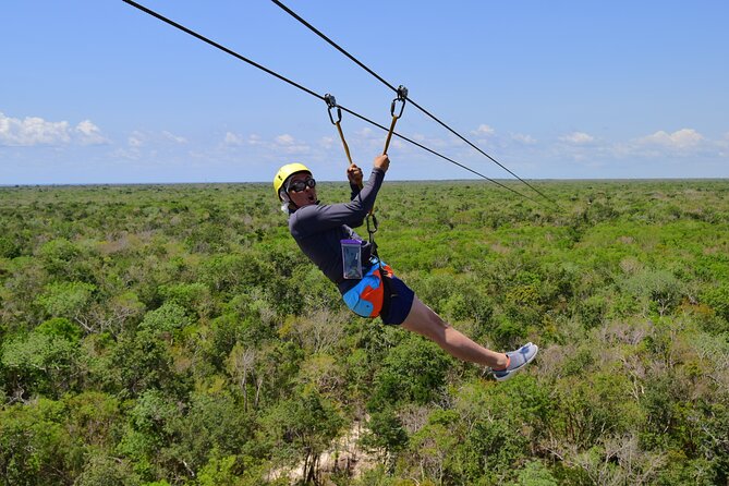 Combo-Adventure: ATV, Ziplines, Rappel and Cenote with Lunch - The Mayan pool, ceremony, and local context