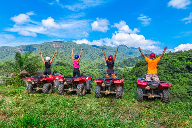 Combo ATV Jorullo Bridge + zip lines + mule ride - Tequila tasting and what is not included