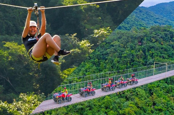 Combo ATV Jorullo Bridge + zip lines + mule ride - Timing, weather, and cancellation flexibility