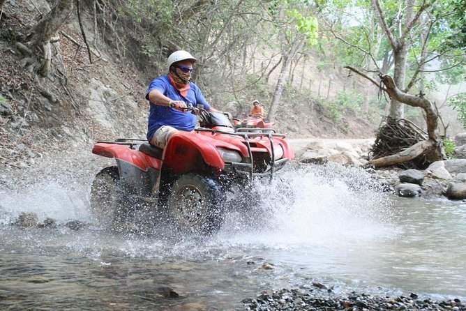 Combo ATV + Zipline R.R - Cooling off at El Salto’s natural pools