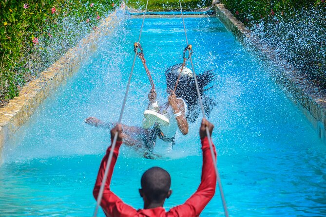 COMBO: Zip Line, Cenote Blue Lagoon, Jungle River &Waterfall Pool - Starting at Bavaro Adventure Park