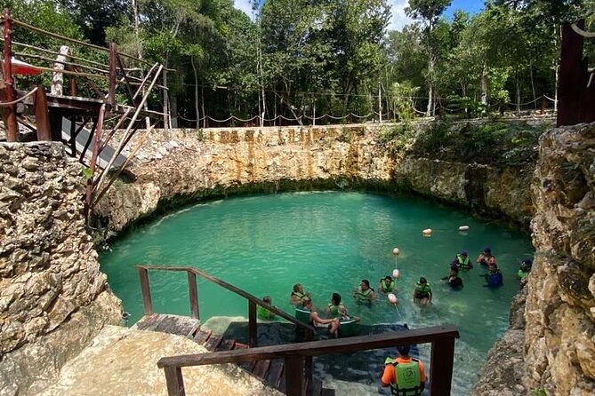 Complete Shared ATV Tour Horse Zip Lines Cenote and Lunch - Transport, pickup, and the five-hour schedule