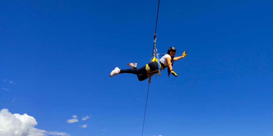 Cusco: Rafting in Cusipata + Zipline over South Valley - A zipline over the South Valley
