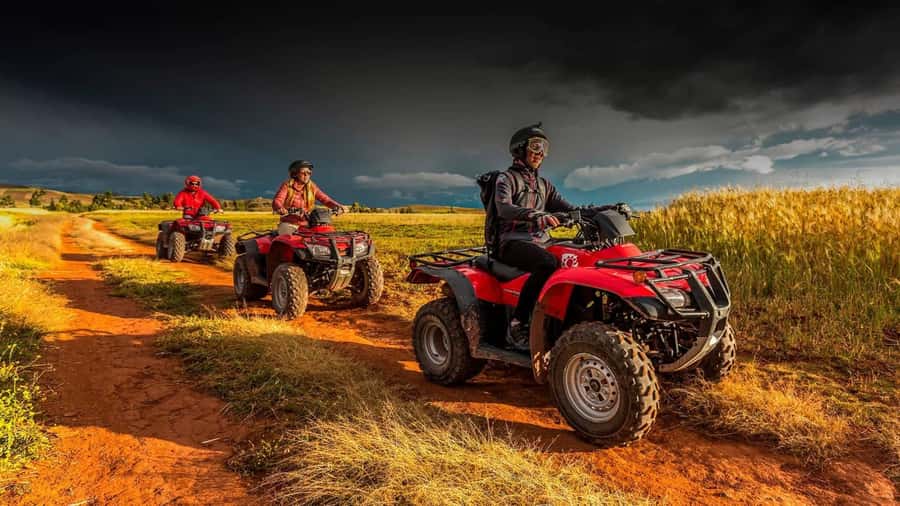 Cusco: Zipline + ATV's | Salt Mines of Maras and Moray | - A high-energy day between Raqchi and the Sacred Valley
