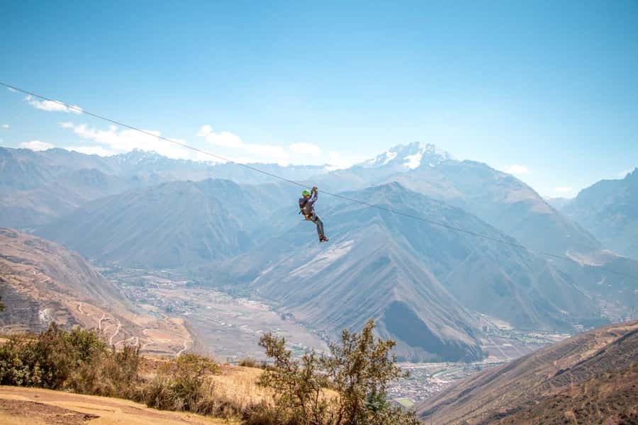 Cusco: Zipline in the Sacred Valley - Reaching the Mirador de Racchi from Cusco