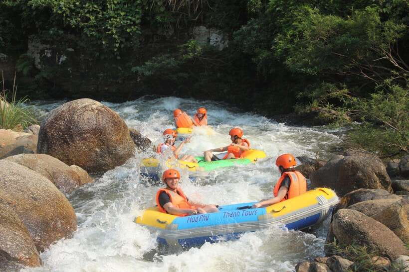 Da Nang: Full-Package Rafting & Zipline Private Tour (Lunch) - Leaving Da Nang for Hoa Phu Thanh