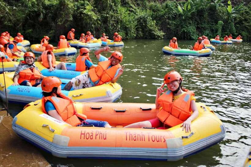 Da Nang: Full-Package Rafting & Zipline Private Tour (Lunch) - Lunch with a full Vietnamese plate