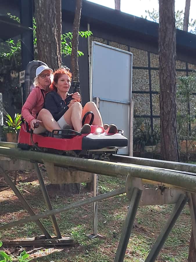 Dalat city tour by private car Combined train trip, Ziplines - Da Lat Old Train Station and the Trai Mat ride