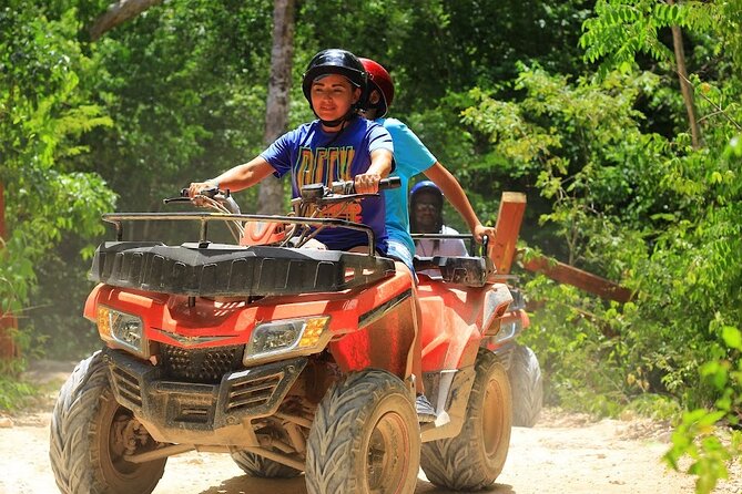Day Tour with ATV, Zipline and Cenote Adventure from Cancun - The cenote swim is the day’s best pause