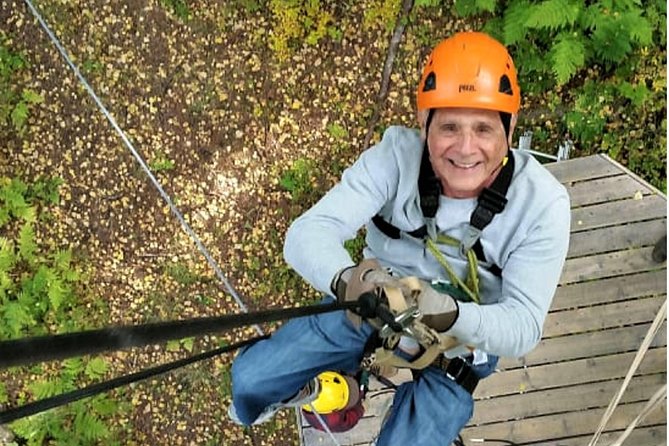 Denali Zipline Tour in Talkeetna, AK - Bridges and a spiral staircase add variety