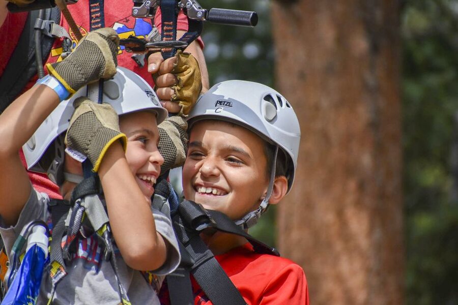 Denver: 6-Zipline Rocky Mountains Adventure Tour - The safety briefing and uphill approach