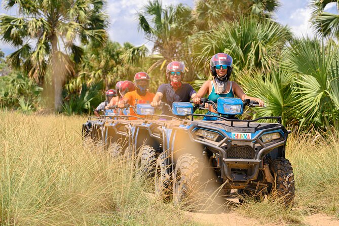 Double Thrill Experience: ATV or Dune Buggy & Zipline - Four zipline rides above the Atlantic