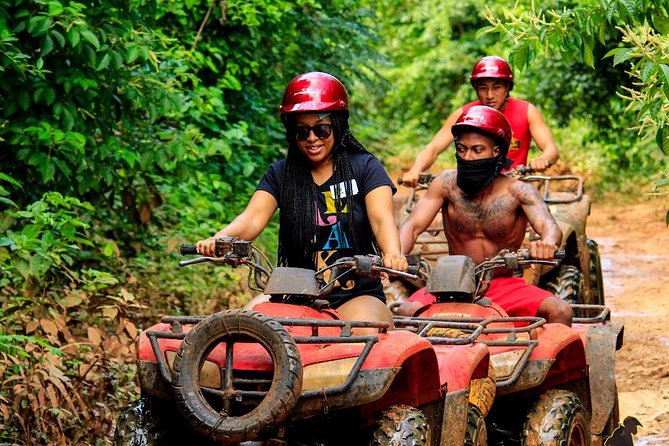 Drive An Atv, Live The Experience Of Ziplining And Swim On A Real Cenote - Three ziplines and a short burst of height