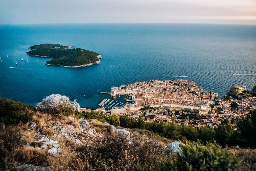 Dubrovnik: Sunset Zip Line Experience Followed by Wine - The safety briefing and practice course