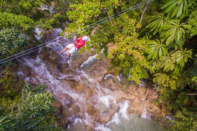 Dunn's River Falls and Zipline (Over the Falls) Adventure Tour from Ocho Rios - Two ways to see Dunn’s River Falls