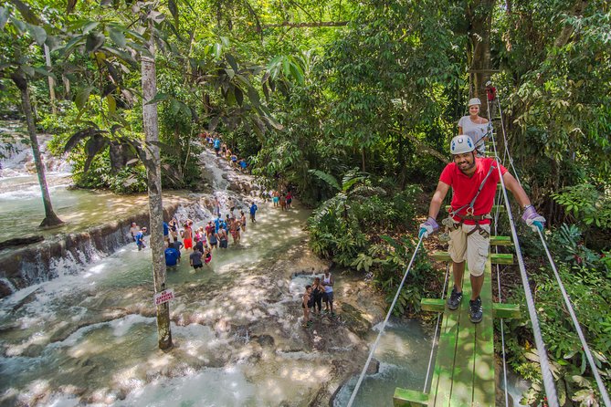 Dunn's River Falls and Zipline (Over the Falls) Adventure Tour from Ocho Rios - Getting there from Ocho Rios