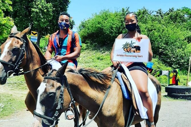 Dunn's River Falls Climb, Zipline and Horseback Riding Private Tour - Dunn’s River Falls, where the day begins with wet feet